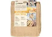 Vrece Strend Pro Garden, jutové, 80x50 cm, max.30 kg, so šnúrou