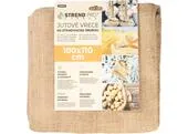 Vrece Strend Pro Garden, jutové, 100x110 cm, max. 60 kg, so šnúrou