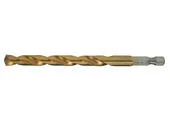Makita D-15833 Vrták 10mm HSS-TiN 1/4" do kovu