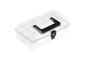 Kufríkový organizér Prosperplast UNIBOX NUN10, 8.5x13.5x24.5 cm, 5 priečok