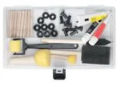 Kufríkový organizér Prosperplast UNIBOX NUN10, 8.5x13.5x24.5 cm, 5 priečok