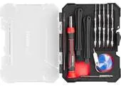 Sada bitov Strend Pro Premium ComfortGrip DL134, 23 dielna, so skrutkovačom, na opravu mobilov