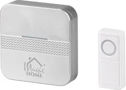 MagicHome 2212164 Intelligent4 Bezdrôtový domový zvonček, počet melódií 30, LED, IP44