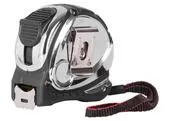 Meter GIANT CR-G44, 5 m, 25 mm, zvinovací, chróm/nylón