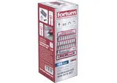 Fortum 4740820 Skrutkovač hodinársky akumulátorový, 125ks sada, USB-C nabíjanie, plastové puzdro