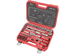 Extol Premium 8818321 Sada nástrčných kľúčov, 1/4", 1/2", 75-dielna