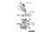 Metabo KGS 305 M Pokosová píla s funkciou ťahu 613305900