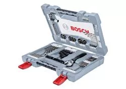 Bosch 2608P00235 91-dielna súprava vrtákov a skrutkovacích hrotov Premium X-Line