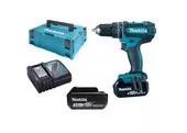 Makita DHP482RFJ Aku vŕtací skrutkovač s príklepom 18V