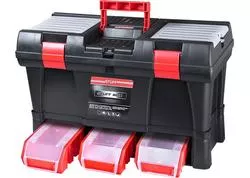 Extol 78814 Kufor na náradie plastový so zásuvkami, 525x256x325mm