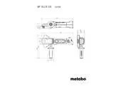 Metabo WF 18 LTX 125 Aku uhlová brúska s plochou hlavou 18V, 601306890