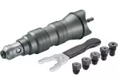 Fortum 4770651 Nadstavec na nitovanie do vŕtačky, pr.2,4-4,8mm, CrMoV