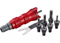 Fortum 4770654 Nadstavec na nitovanie do vŕtačky, M3-10, CrMoV