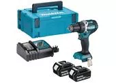 Makita DDF484RFJ Aku vŕtací skrutkovač 18V, 2x 3,0 Ah