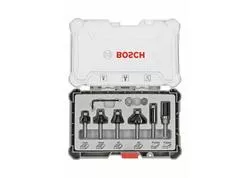 Bosch 2607017468 Sada frézok 6-dielna, stopka 6mm
