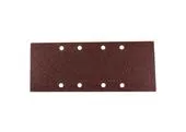 Worcraft VED-15 Sada brúsnych papierov do vibračnej brúsky 115x230 mm, P120, 8 dier, bal. 10 ks
