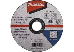 Makita A-85313 Rezný kotúč 125 x2.5 x 22mm
