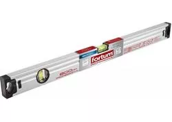Fortum Vodováha hliníková 1200mm, 2 libely, presnosť 0,5mm/1m, plastové koncovky 4783582