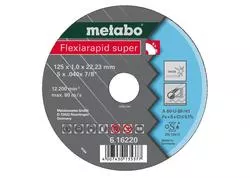 Metabo FLEXIARAPID SUPER Rezný kotúč 125x0,8x22,23 INOX, TF 42, 616209000