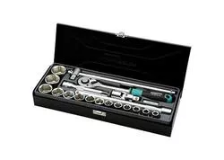 Whirlpower 1614-SK13SE Sada hlavic 45 dielna, 1/2"
