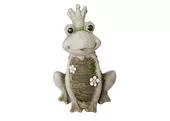 MagicHome Gecco 8104 Dekorácia Kráľovná Žaba, magnesia, 43 cm