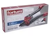 Fortum 4770614 Kliešte nitovacie pákové obojručné, 330mm, Cr-Mo