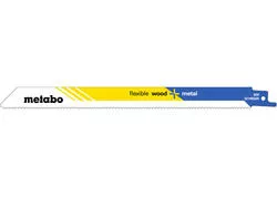 Metabo 5 Pílových listov do chvostovej píly „FLEXIBLE WOOD + METAL“ 225 x 0,9 mm, 631495000