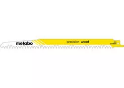 Metabo 5 Pílových listov do chvostovej píly „PRECISION WOOD“ 240 x 1,5 mm, 631488000