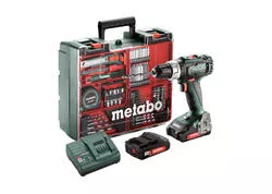 Metabo BS 18 L SET Akumulátorový vŕtací skrutkovač 18 V, 602321870