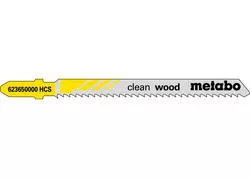 Metabo 25 Pílových listov do priamočiarej píly „CLEAN WOOD“ 74/ 2,5 mm, 623608000