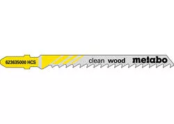 Metabo 25 Pílových listov do priamočiarej píly „CLEAN WOOD“ 74/ 4,0 mm, 623609000