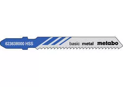 Metabo 25 Pílových listov do priamočiarej píly „BASIC METAL“ 51/2,0 mm, 623618000