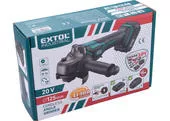 Extol Industrial 8791840 Aku uhlová brúska 125mm 20 V