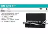 Whirlpower 1616-0121 Sada hlavic 21 dielna, 3/4"