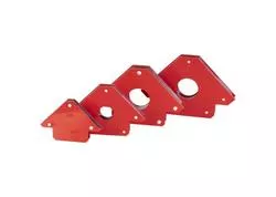 Güde Magnetické uholníky na zváranie 12, 22, 33, 50 kg, 4-dielna sada