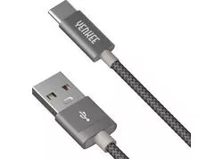 YENKEE YCU 301 GY kábel USB A 2.0 / C 1m