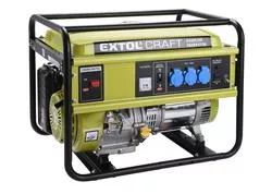 Extol Craft 421010 Elektrocentrála rámová benzínová, 1F, 5,5kW/230V