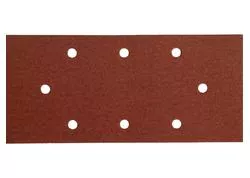 Extol Premium 242080 Brúsny papier na suchý zips 10ks, 8 otvorov, 93x190mm, P80