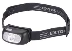 Extol Light 43181 Čelovka akumulátorová 5W CREE LED, 3,7V/1Ah Li-ion, nabíjanie cez USB