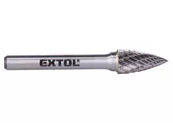 Extol Industrial 8703764 Fréza karbidová konvexná špicatá, pr.10mm, EXTOL INDUSTRIAL