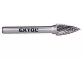 Extol Industrial 8703764 Fréza karbidová konvexná špicatá, pr.10mm, EXTOL INDUSTRIAL