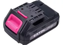 Extol Craft 402401E Akumulátor 12V/1,3Ah, Li-ion, ružový, pre 402401