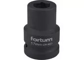 Fortum 4703017 Hlavica nástrčná rázová, 17mm, 3/4”