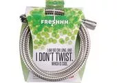 FRESHHH 830225 Hadica sprchová antikorová dvojzámková, 1,8m, chróm