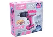Extol Lady 402402 Vŕtačka akumulátorová,12V Li-ion, 1x1500mAh