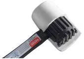 Extol Premium 8811113 Kladivo gumené biele sklolaminátová násada, pr. 60mm, 480g