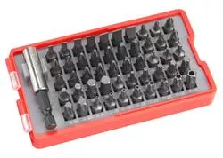 Extol Premium 8819642 Bity s magnetickým nadstavcom, 51-dielna sada