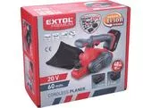 Extol Premium 8891831 Hoblík falcovací aku 20V, bez aku a nabíjačky