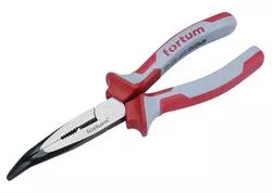 Fortum 4770323 Kliešte pologuľaté zahnuté, 200mm, 61CrV5