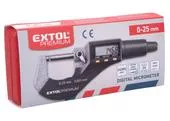 Extol Premium 8825320 Mikrometer digitálny, 0-25mm, plastové puzdro
